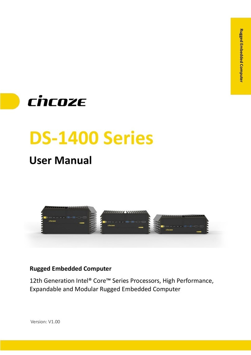 Cincoze DS-1400 Series user manual