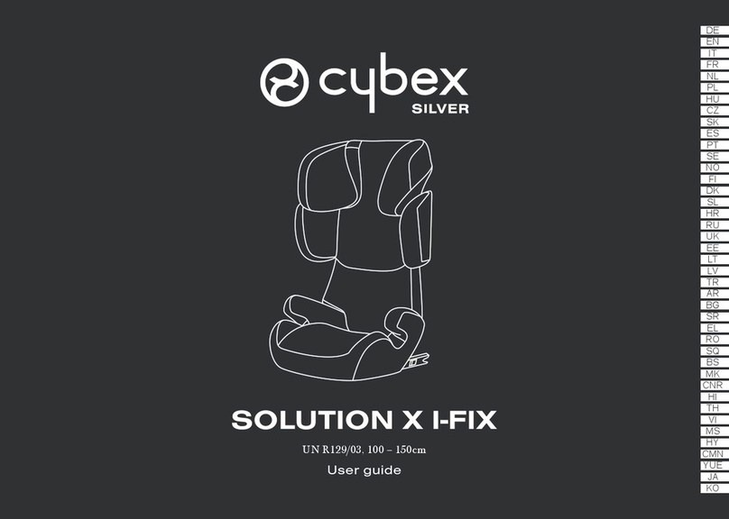 Cybex Silver SOLUTION X I-FIX User manual