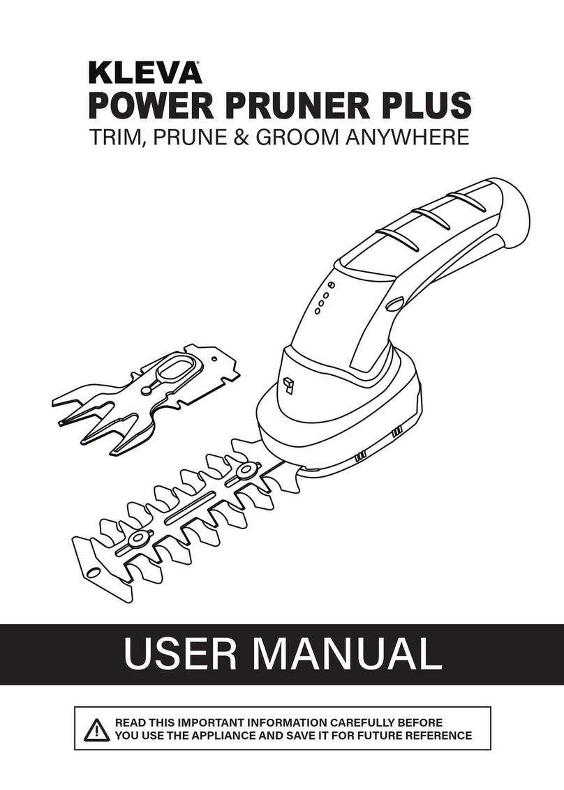 KLEVA Power Pruner Plus user manual