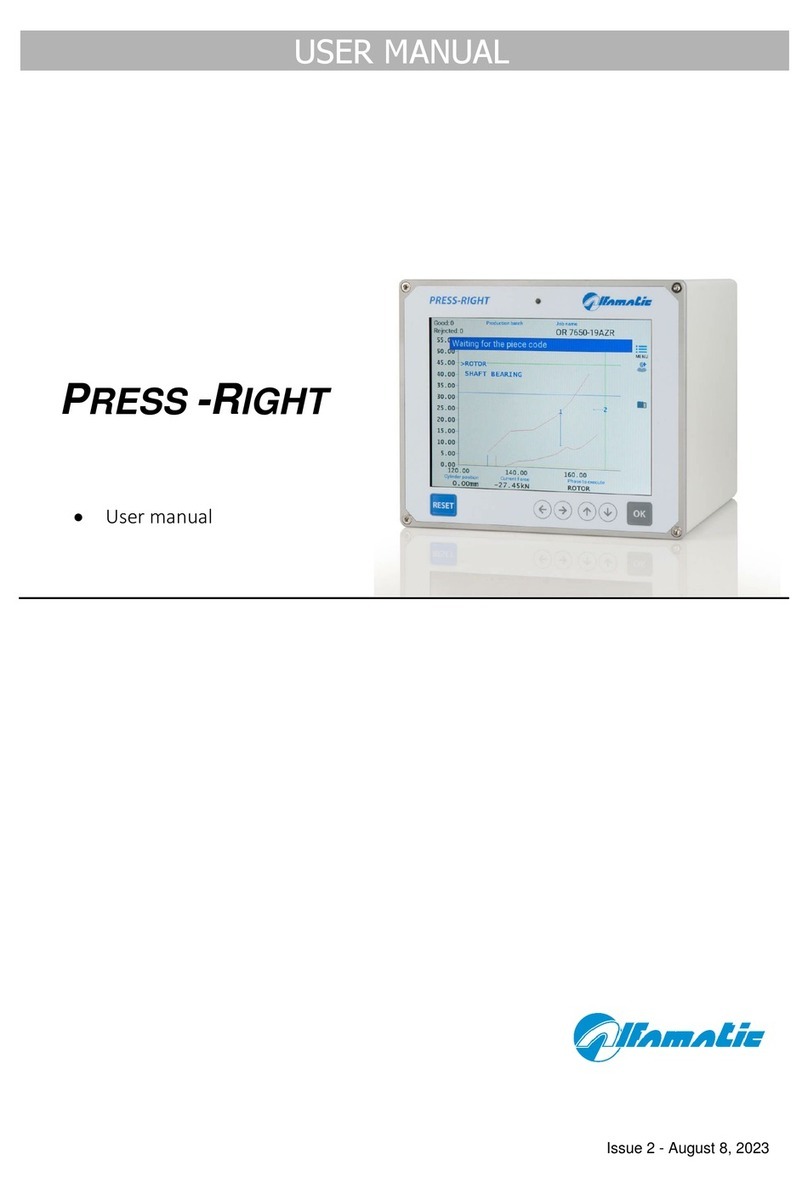 ALFAMATIC Press-Right user manual