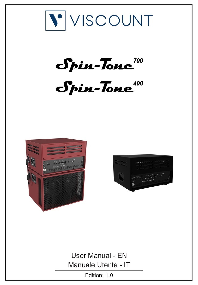 Viscount Spin-Tone 700 user manual