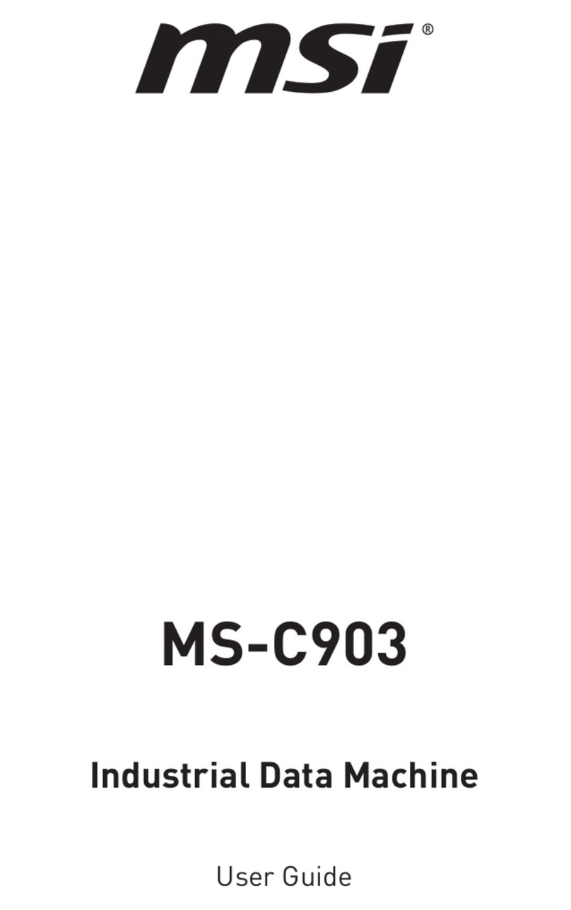 MSI MS-C903 user guide