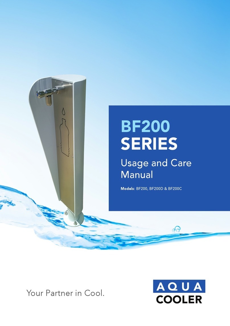Aqua Cooler BF200 Series Usage and Care Manual