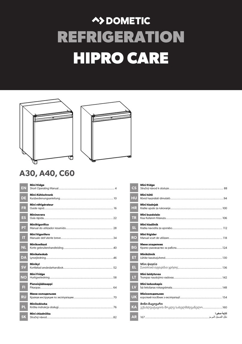 Dometic HIPRO CARE A30 User manual