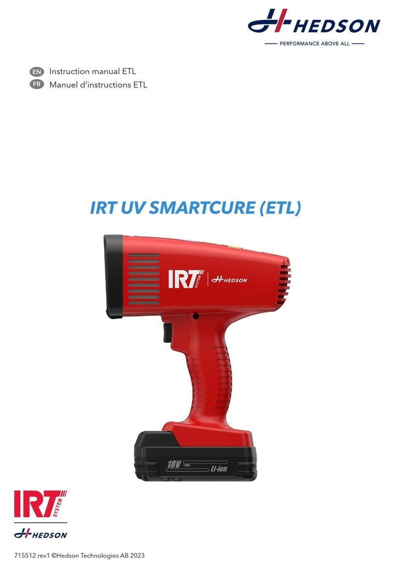 Hedson IRT UV SMARTCURE instruction manual