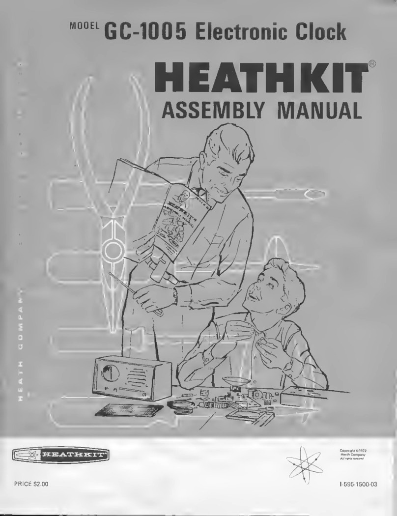 Heathkit GC-1005 Assembly manual