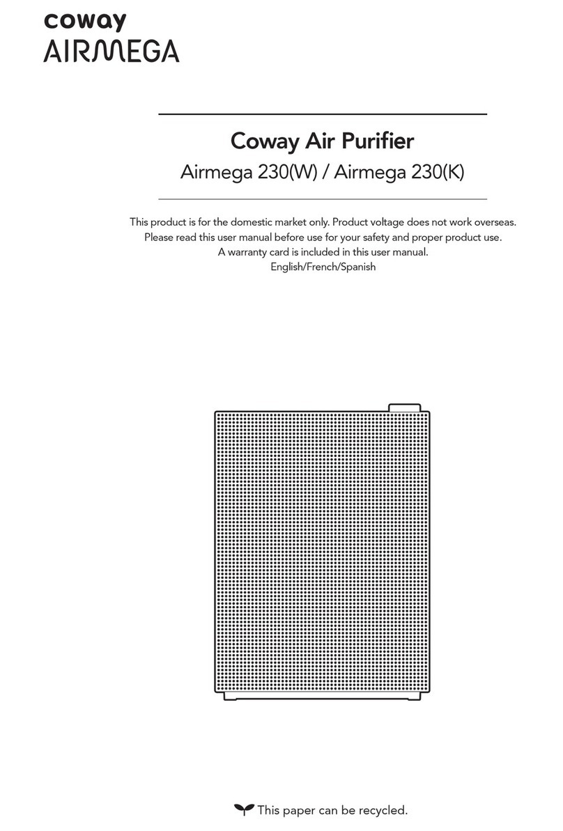 Coway AIRMEGA 230(W) manual