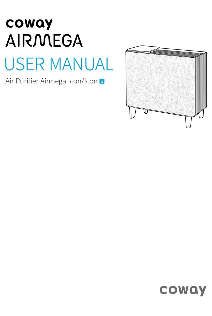 Coway AIRMEGA Icon user manual