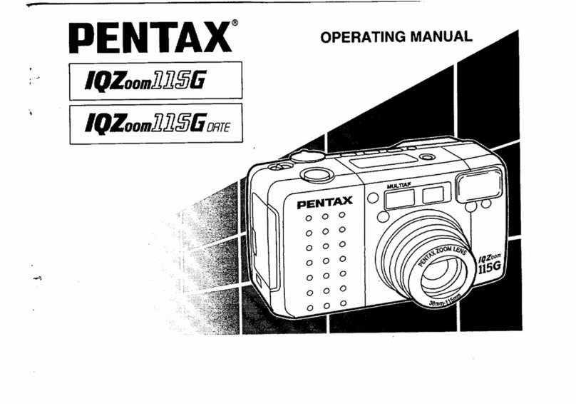Pentax IQZoom 115G Date User manual