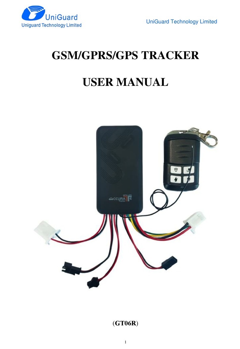 UniGuard GT06R User manual UniGuard GT06R User manual