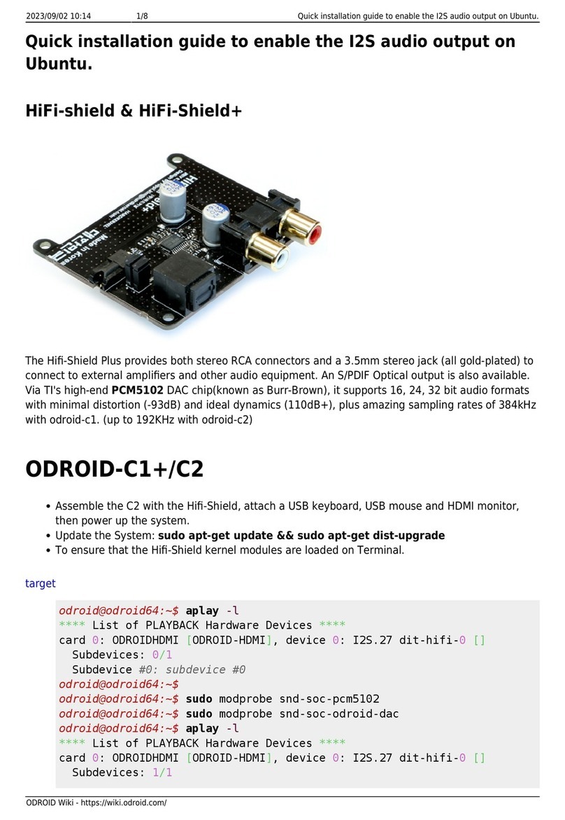ODROID C2 Quick installation guide