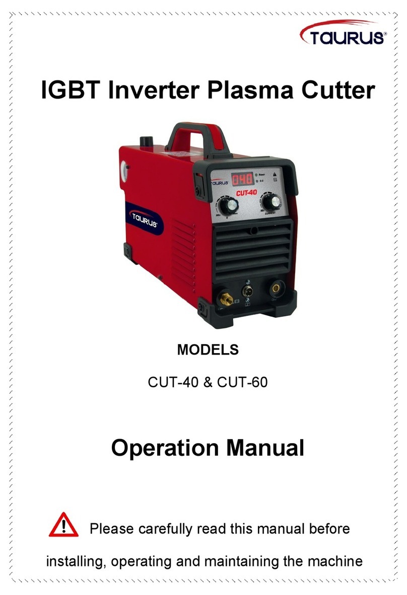 Taurus CUT-40 Operation manual