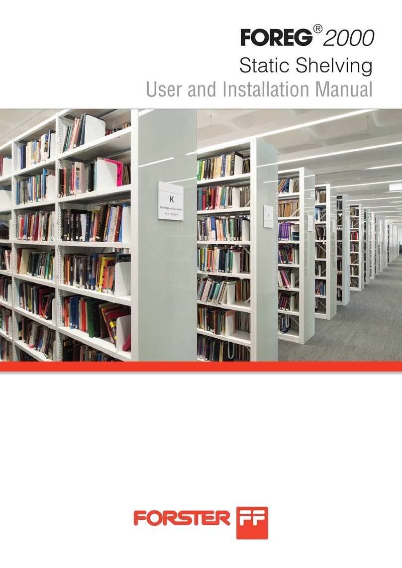Forster FOREG 2000 User and installation manual