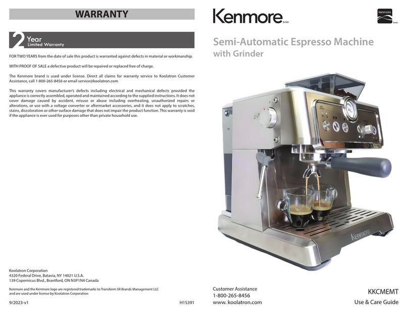 Kenmore KKCMEMT User manual