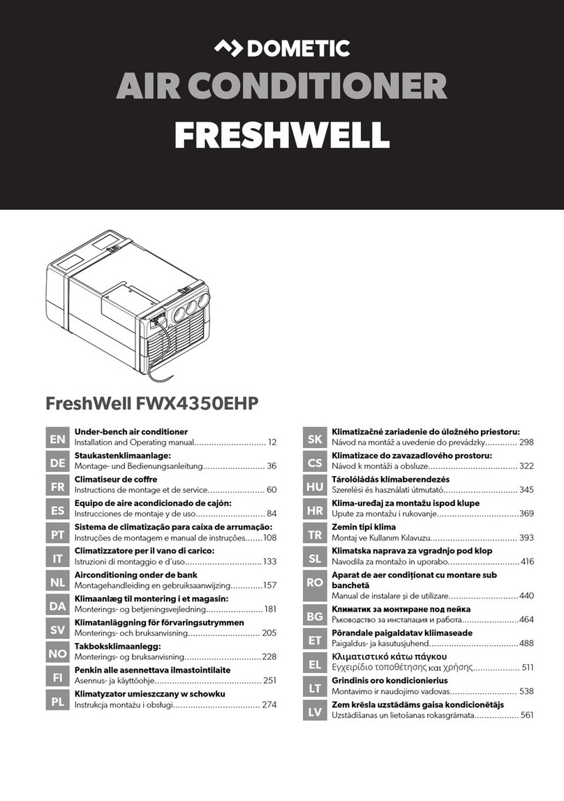 Dometic FRESHWELL FWX4350EHP User manual