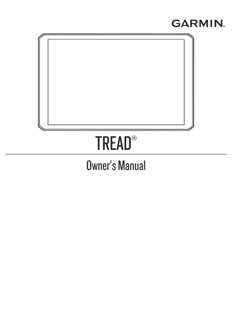 Garmin TREAD owner's manual