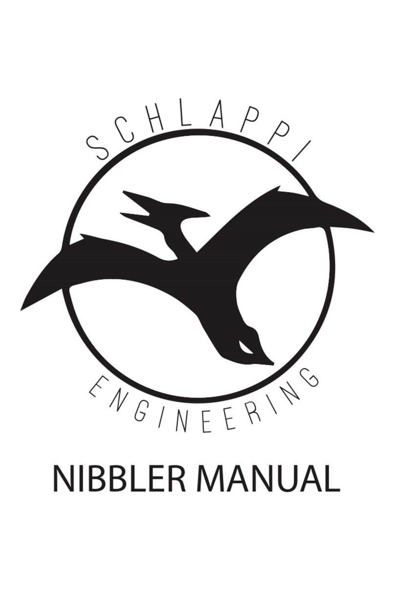 SCHLAPPI ENGINEERING NIBBLER manual
