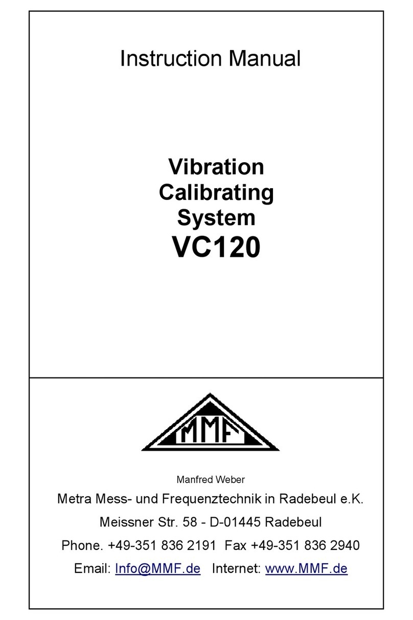 MMF VC120 User manual