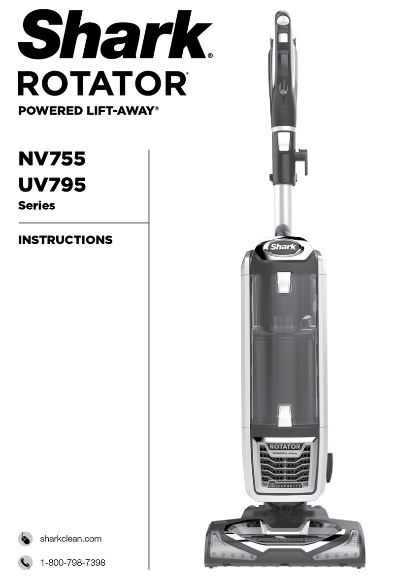 Shark ROTATOR POWERED LIFT-AWAY NV755 Series User manual