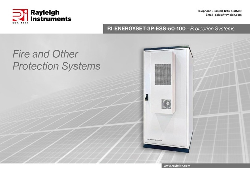 Rayleigh Instruments RI-ENERGYSET-3P-ESS-50-100 manual