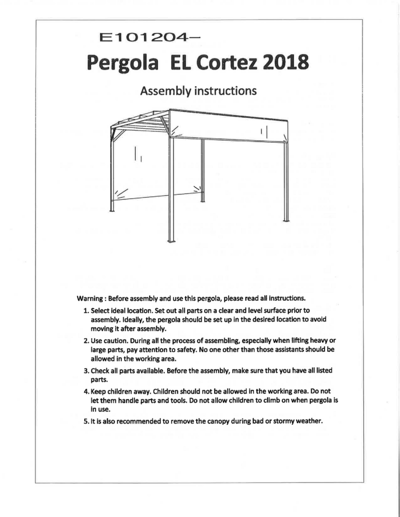 Corriveau EL Cortez E101204 Assembly instructions