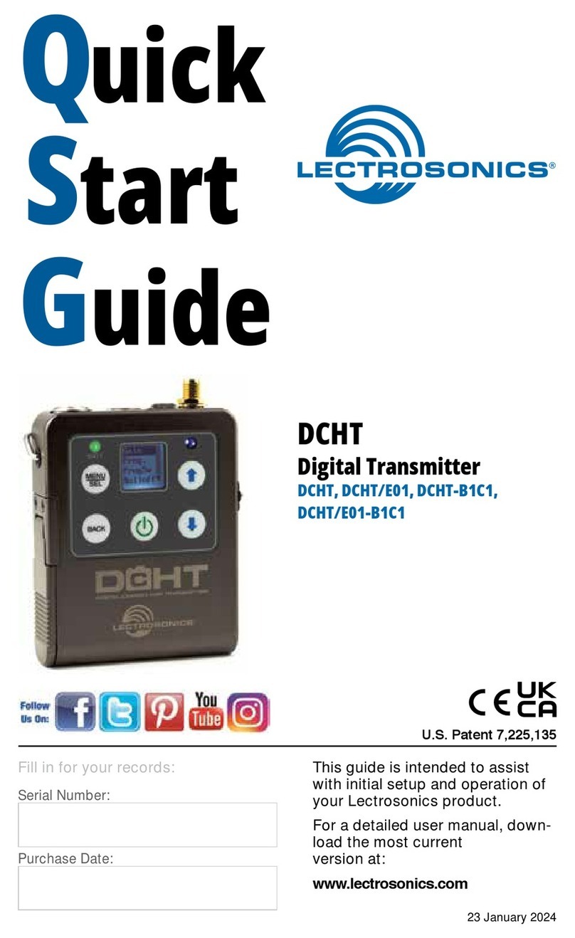 Lectronics DCHT User manual
