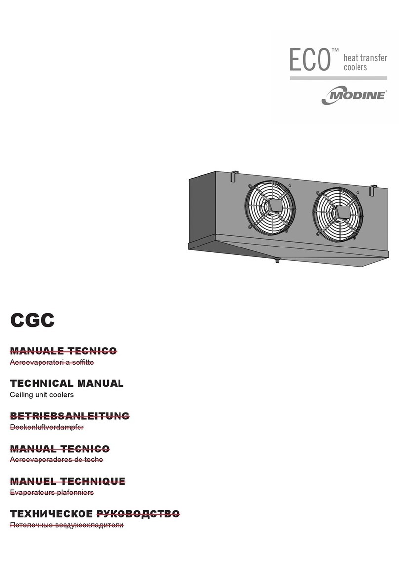 Modine Manufacturing ECO CGC Technical manual