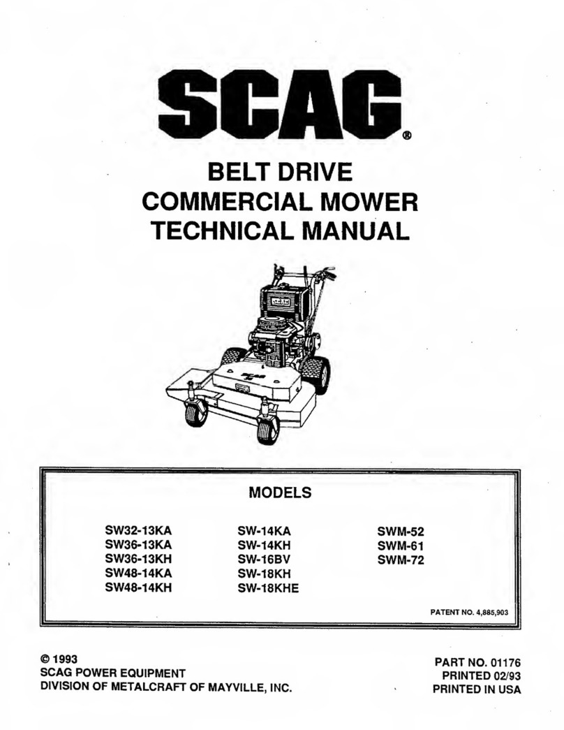 Scag Power Equipment SW32-13KA Technical manual