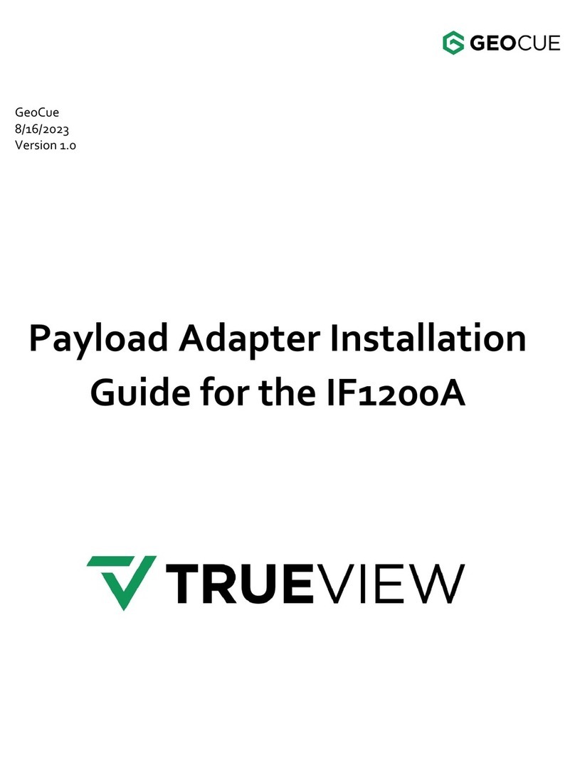 GeoCue TRUEVIEW IF1200A installation guide