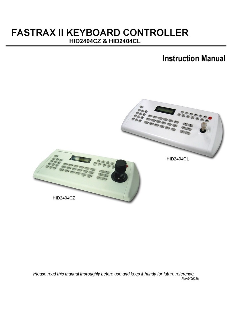 Hitron FASTRAX II instruction manual
