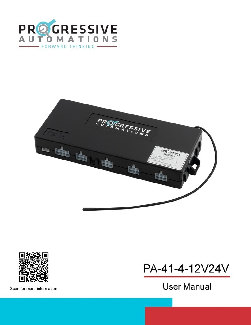 progressive automations PA-41-4-12V24V user manual