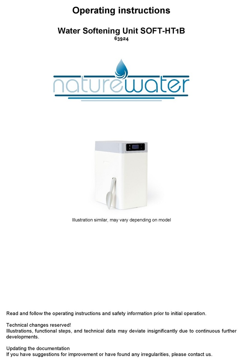 NatureWater SOFT-HT1B operating instructions