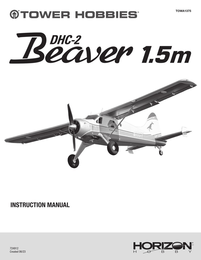 Horizon Hobby Tower Hobbies Beaver 1.5m instruction manual