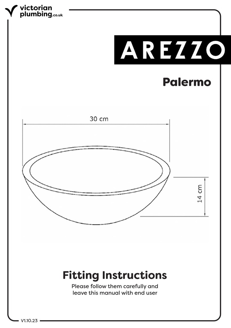 Victorian Plumbing AREZZO Palermo Fitting instructions
