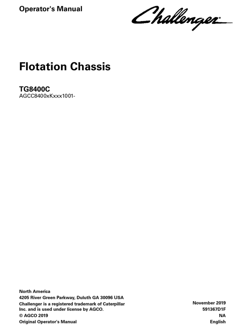 Challenger TG8400C User manual