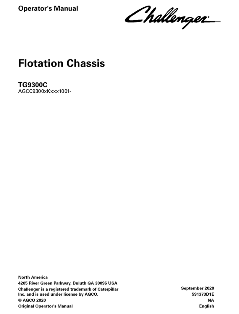 Challenger TG9300C Operator's manual