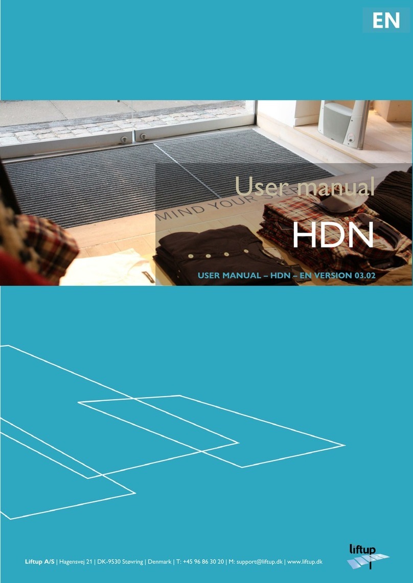 liftup HDN user manual