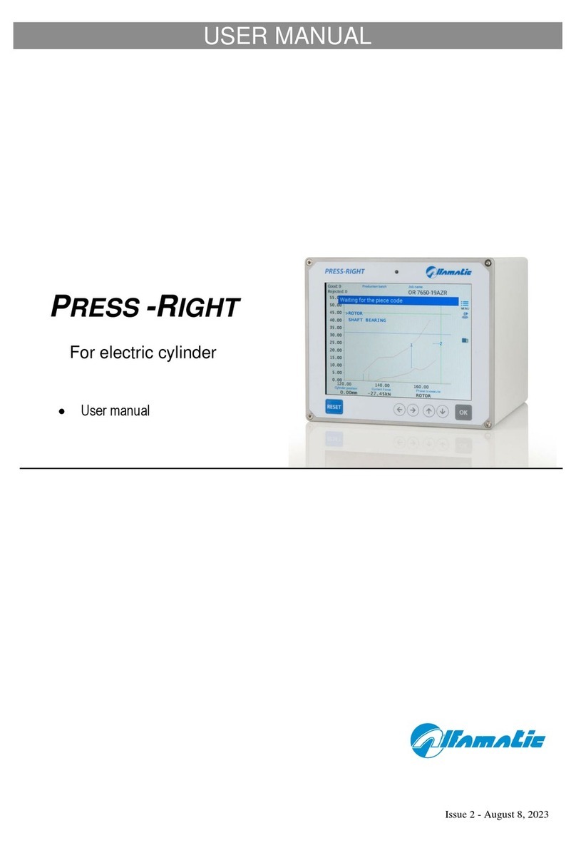 ALFAMATIC Press-Right User manual