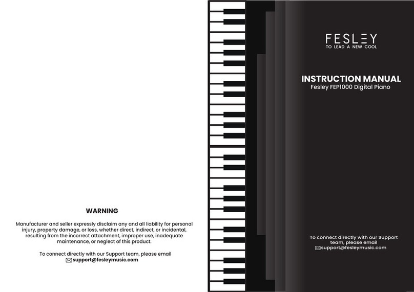 FESLEY FEP1000 instruction manual