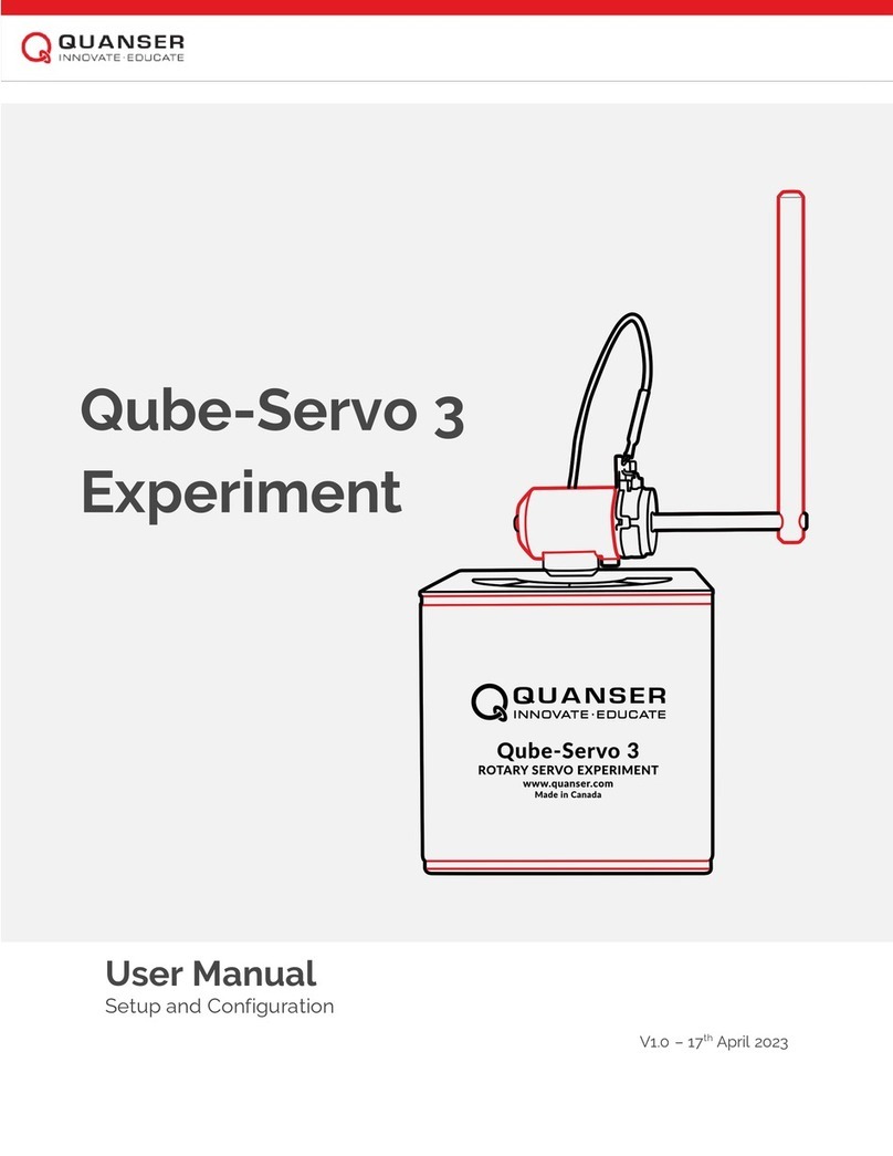 Quanser Qube-Servo 3 user manual