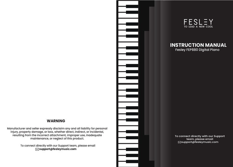 FESLEY FEP880 instruction manual