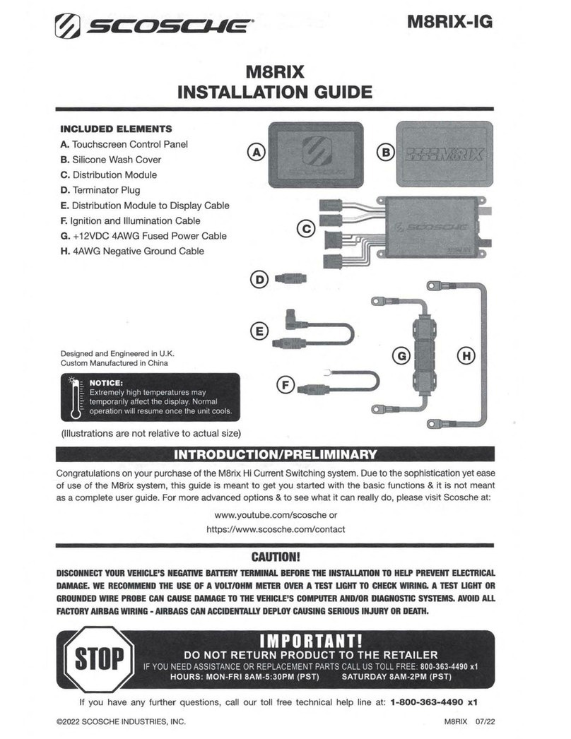 Scosche MSRIX installation guide