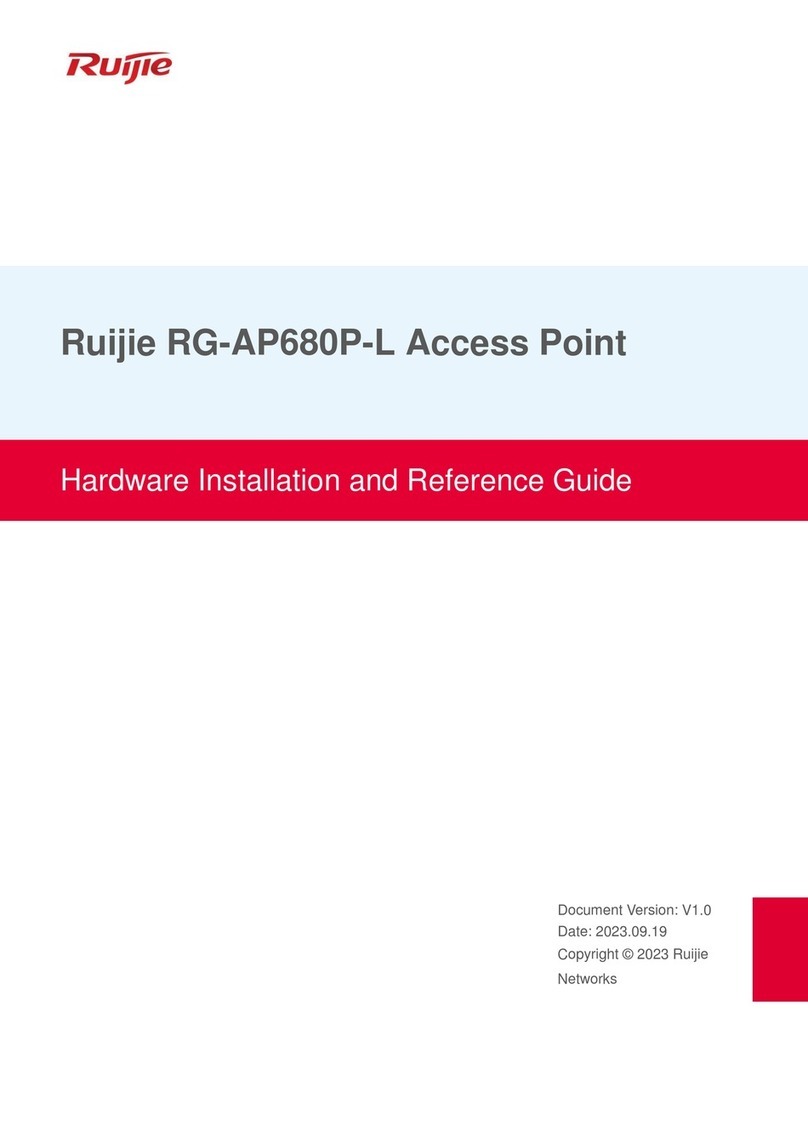 Ruijie RG-AP680P-L Installation and operating manual