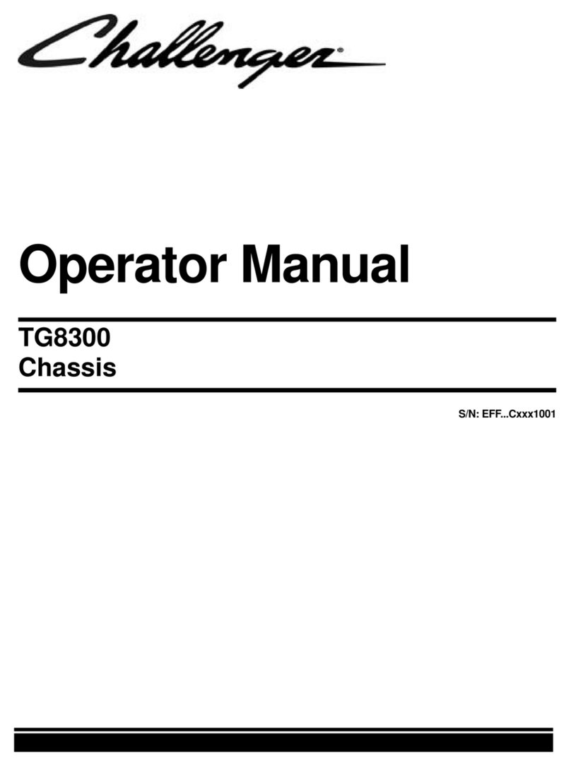 Challenger TG8300 Operator's manual