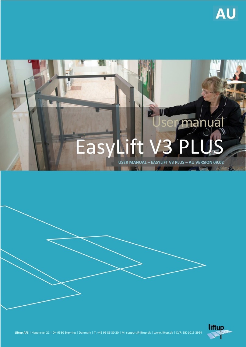 liftup EasyLift V3 PLUS User manual