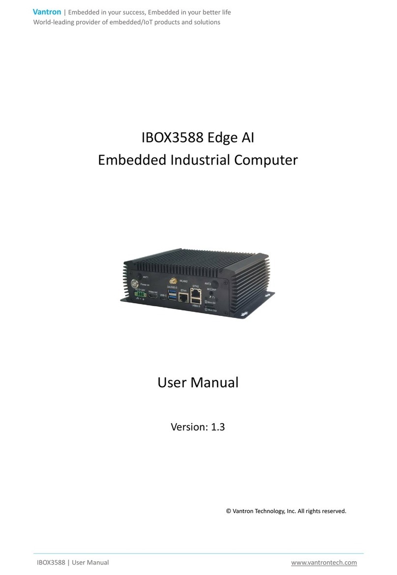Vantron IBOX3588 Edge AI user manual