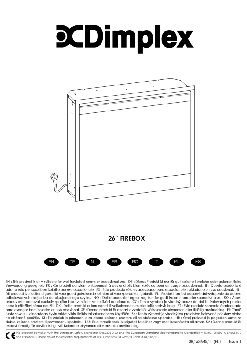 Dimplex DF2624L manual