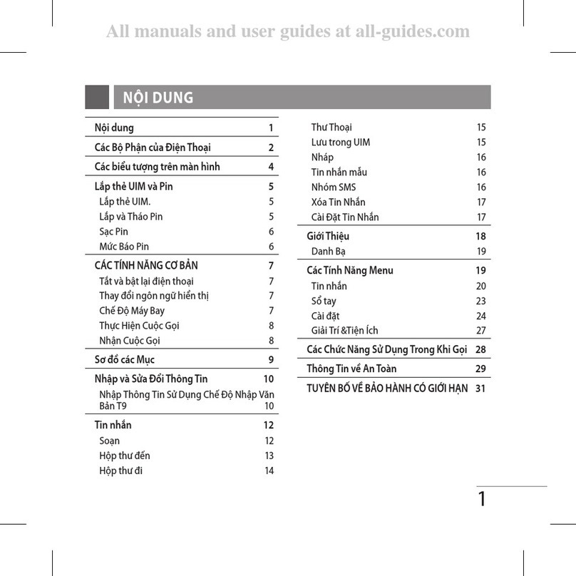 LG SD3500 User manual