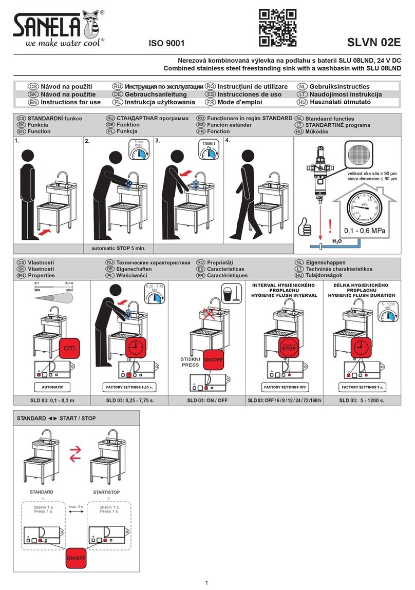 Sanela SLVN 02E Instructions for use