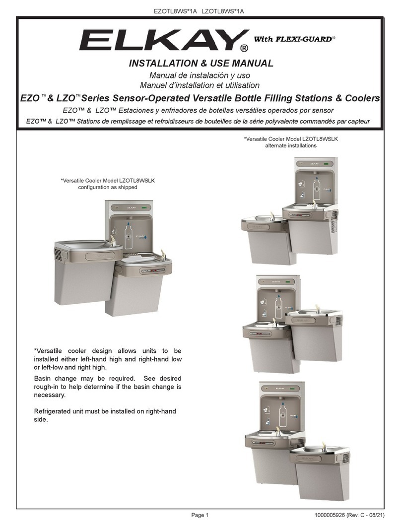 Elkay EZOTL8WS 1A Series Instructions for use Elkay EZOTL8WS 1A Series Instructions for use